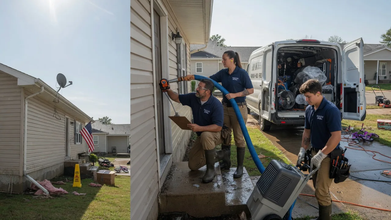 Ceiling Water Damage Restoration in Capitan, NM near me